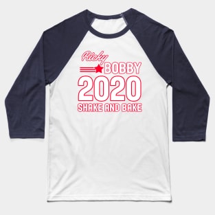 Ricky Bobby USA President 2020 Election Funny Baseball T-Shirt